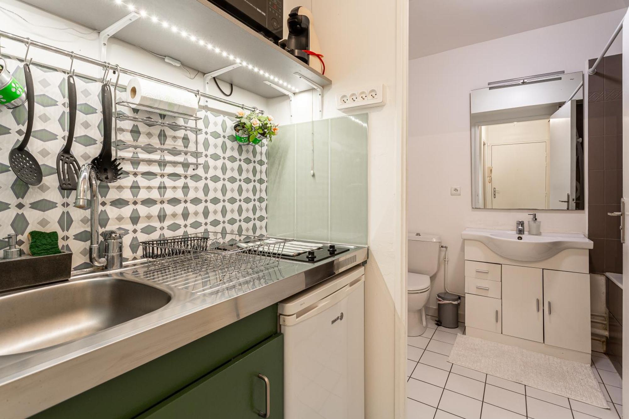 Studio Calme Et Accueillant Metro Charonne Paris Eksteriør bilde